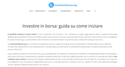 Desktop Screenshot of investireinborsa.org